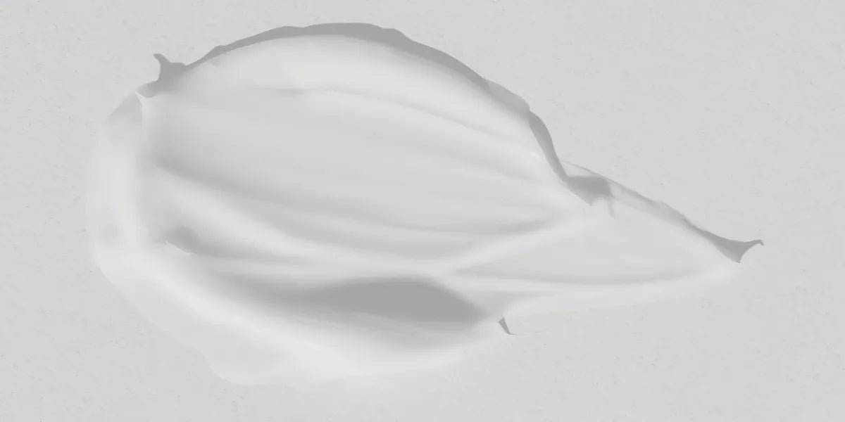 Smear of gel demonstrating example texture of liposomal finasteride gel.