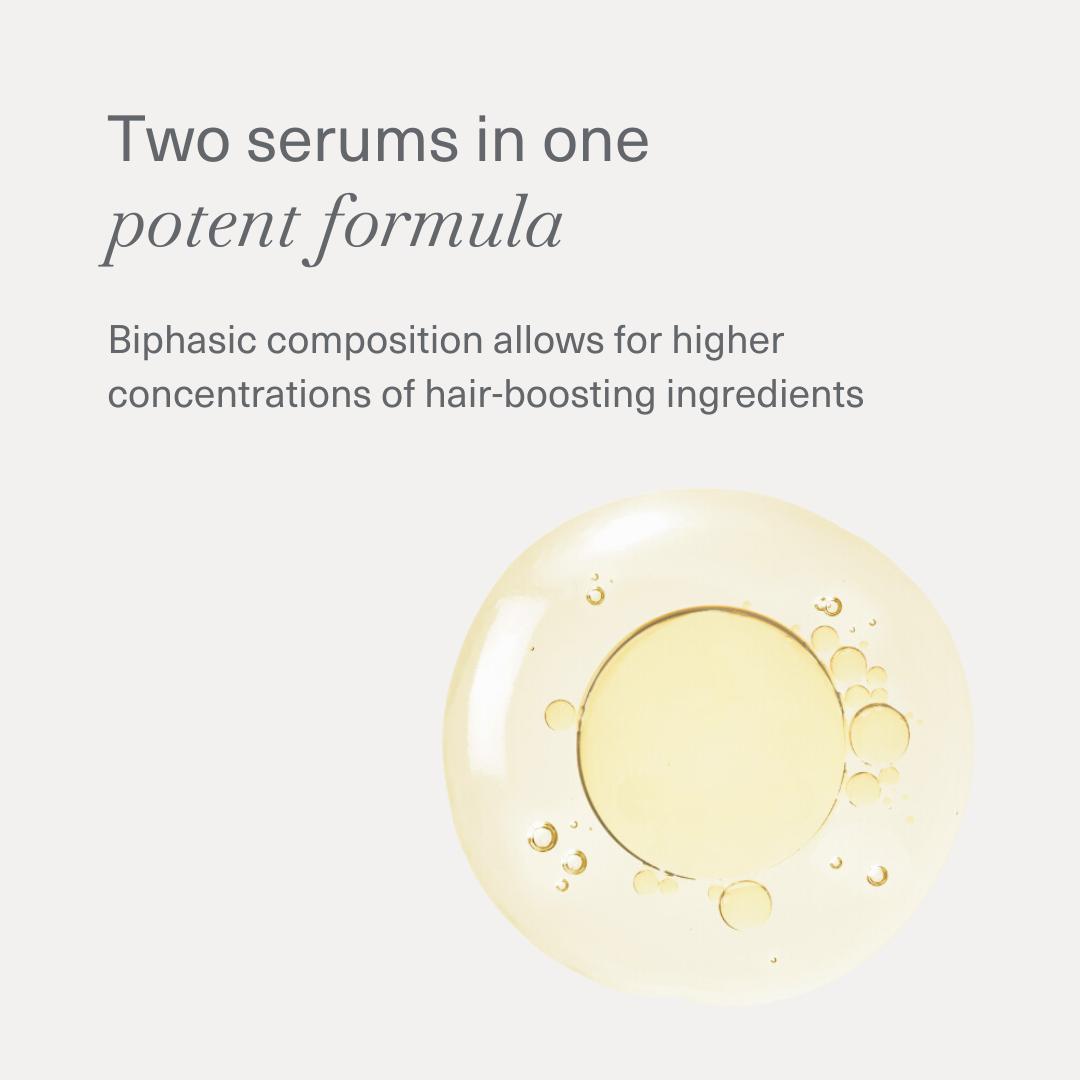 2 hair thinning serums in once formula explained